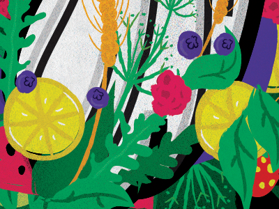 secret WIP flower fruits grain illustration lemon portrait snippet