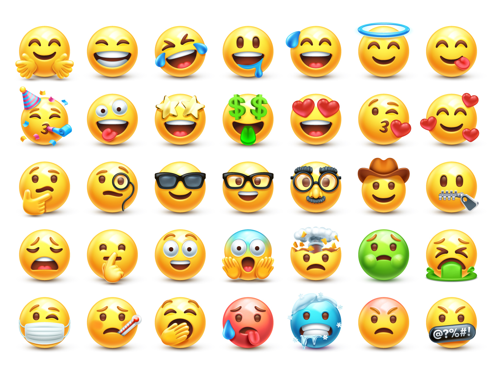 3D stylized vector Emoji by Yefym Turkin on Dribbble