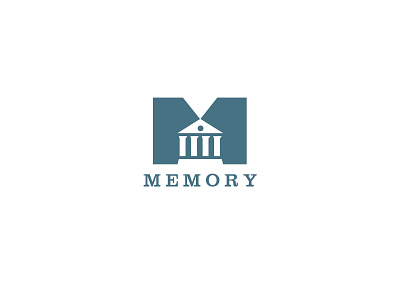 Memory Logo branding design icon illustrator logo minimal typography