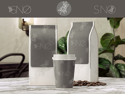 sno logo coffee cup coffee logo coffeelogo logodesign logotype scandinavian scandinavian design scandinavian style w37creative