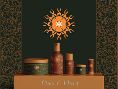 Coco & Fleur logo design