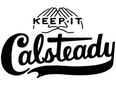 Calsteady lettering quote typography