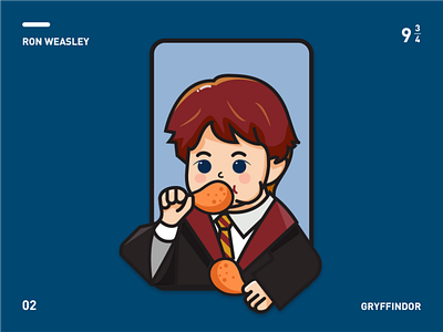 Ron Weasley boy harry potter illustration movie ron