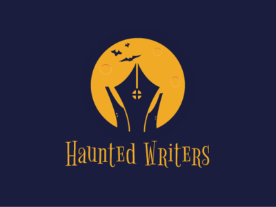 Haunted Writers halloween haunted horror house ink pen mansion moon pen scary story