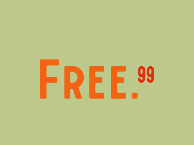 Free 99 free type typography