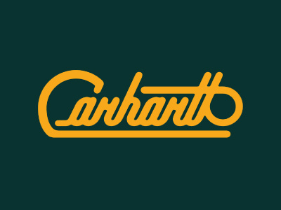 Type Study carhartt type typography