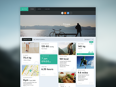 Quantified Dashboard - Fitness