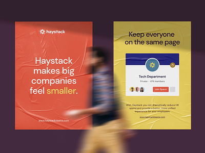 Haystack - Case Study 1 bb agency brand branding case study cms customer experience cx development logo product design ui user experience user interface user research ux visual identity webflow website website design
