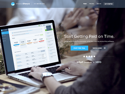 Invoice Sherpa Homepage Slight Redesign