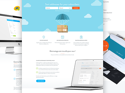 AboWeb - Landing Page for "Monroutage"