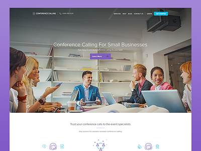 Conference Calling Homepage