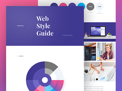 Ui Kit for WebMeeting clean colors design grid guide guidelines kit minimal style ui