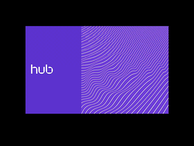 The Hub - Brand Exploration 02c art direction billboard brand branding business card color scheme design icon logo mark motion pattern posters stationery typography visual language word