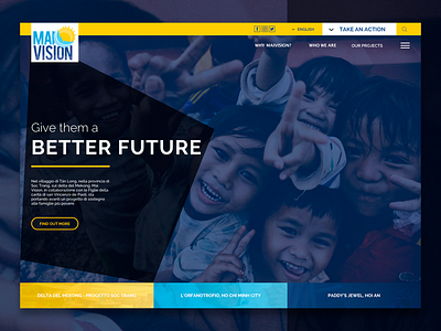 Charity Website charity children foundation landingpage support
