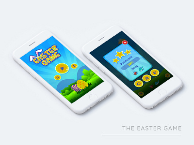 The Easter Game concept design game ios user interface