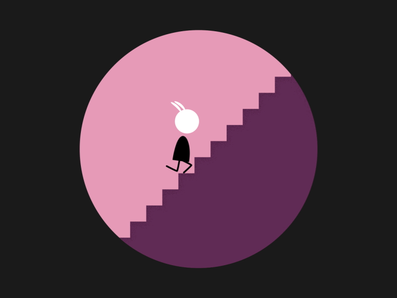 Can't Run Upstairs Forever {gif} by Shinsuke Matsumoto on Dribbble
