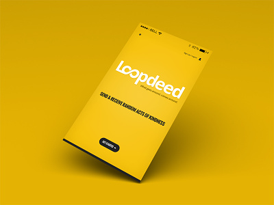 Loopdeed Screen app home screen ios 7 loopdeed yellow