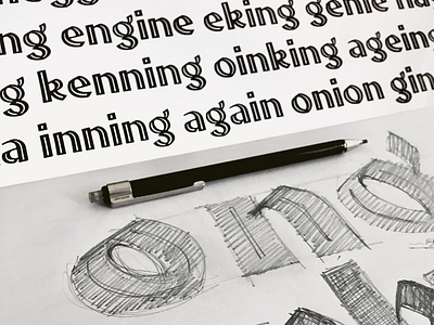 WIP font glyphs lettering type design typedesign typeface typography wip