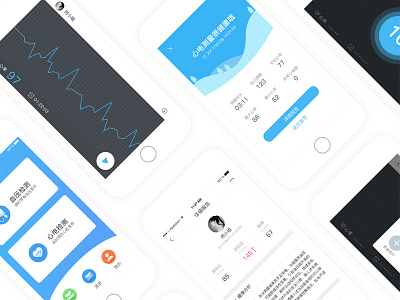 Pages of Health App Project