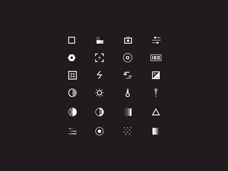 Film Icons by Ben Balderas for Dos on Dribbble