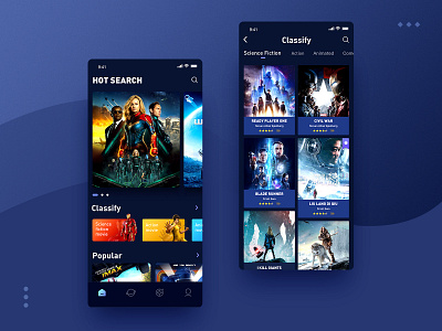 The latest and hottest movies are here ui 设计