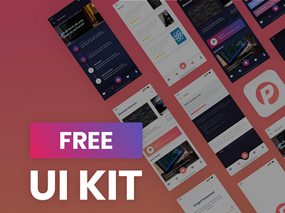 Plexus - Free Adobe XD UI kit