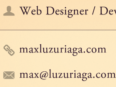 Business Card - Back