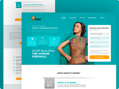 Web Page Design concept design site typography ui web