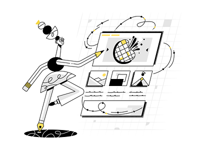 Create a web site v1.2 character design design illustration product ui webdesign