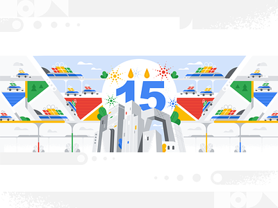 Happy birthday google maps!