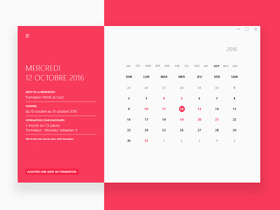 Minimalist Calendar agenda app booking clean event minimal minimalist mobile simple ui ux web design white