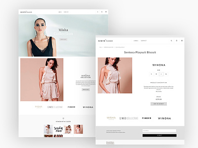 Website design - Fashion Ecommerce