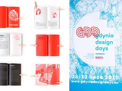 'gdynia design days' festival branding corporate identity identity layout lettering logo poster print typography website