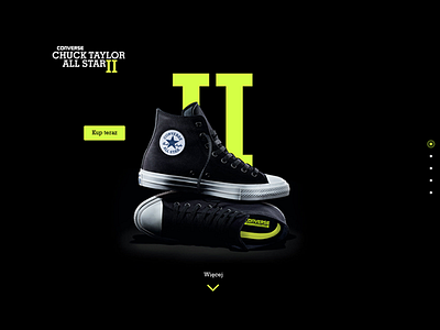 Landing Page - Converse Chuck Taylor II