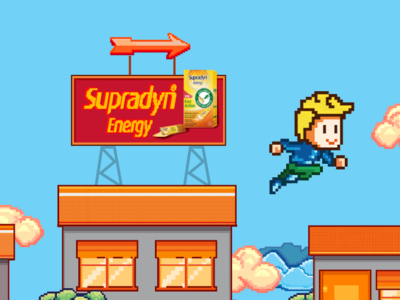 Supradyn Energy Fast Action 8-bit Animation Movie