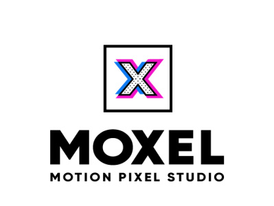 Moxel Studio Logo Design Works agency animationstudio creative designstudio icon iconset istanbul lettering logodesign logotype motion office pattern pixel sketch vector vfx x x letter