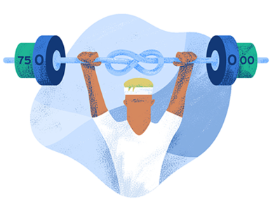 GoCardless Gym Membership Illustration illustration