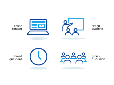 Icon Set - Online Training by Taylor Jones on Dribbble