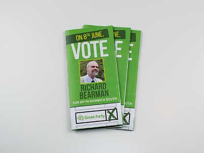 Election Leaflet Design - Norwich Green Party