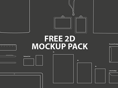 FREE 2D Mockup Pack