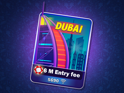 dubai art card casio concept art dubai illustration logo ui