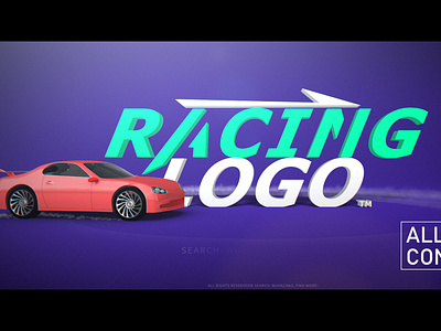 Racing logo After Effects Project Files