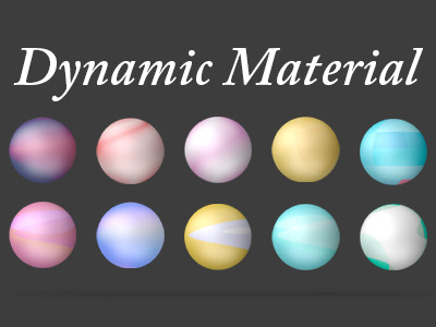 C4D Dynamic Material c4d cinema 4d colorful material mix motion noise shader