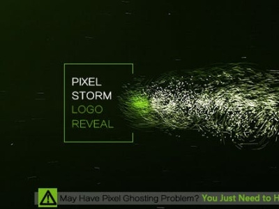 Free Download Now! Pixel Storm Logo Reveal-After Effects Project