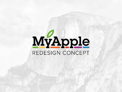 MyApple.pl - Unofficial redesign apple blog concept news redesign