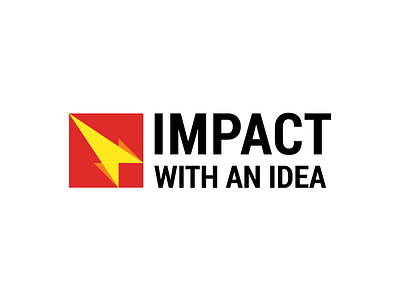 Impact with an Idea branding design logo logo design logotype minimal