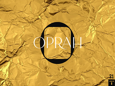 Oprah design diamond jewelry logo design logotype minimal ornament