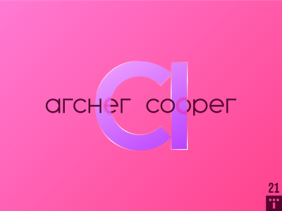 Archer Cooper - Logo design 2 alphabet app icon branding design logo logo design logotype minimal