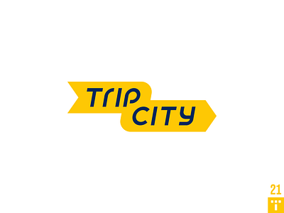 Trip City : The next Uber - Logo design app icon branding design logo logo design minimal uber