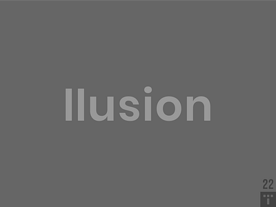 Illusion illusion logo logo design minimal trick